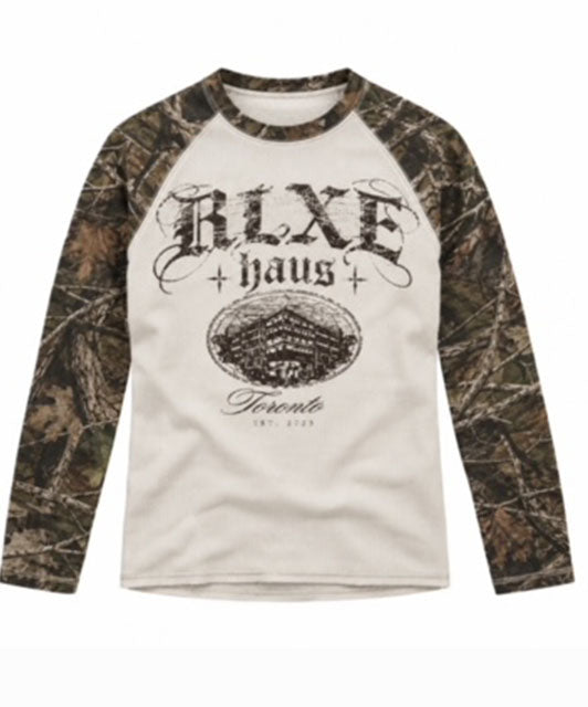 RLXE HAUS TORONTO CAMO LONG SLEEVE