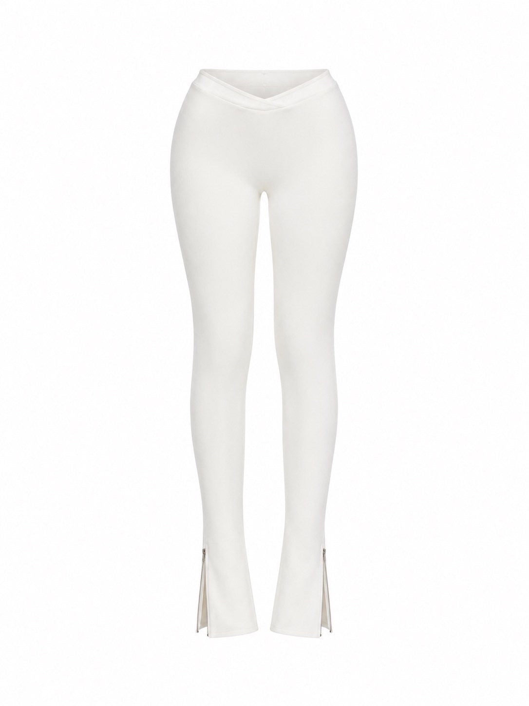 Lyra Flare Leggings (White)