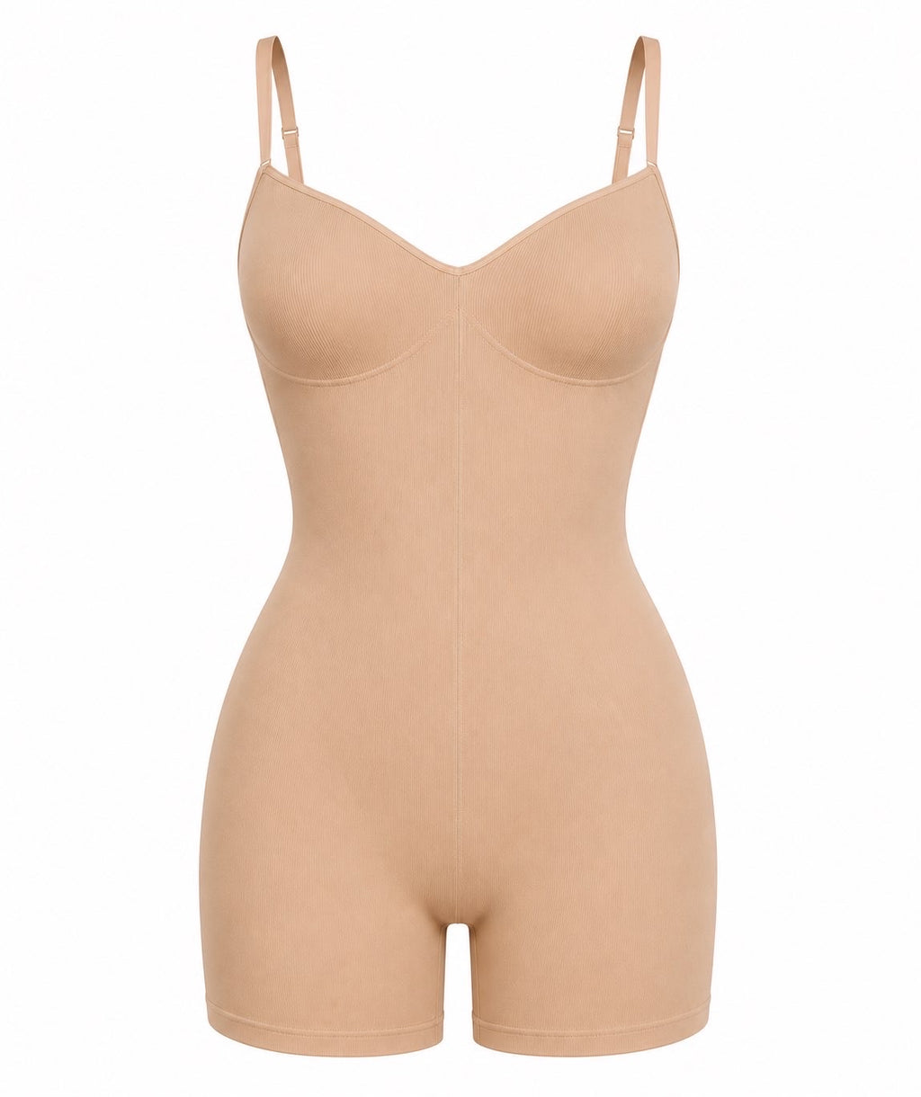 Fitness Romper (Cream)