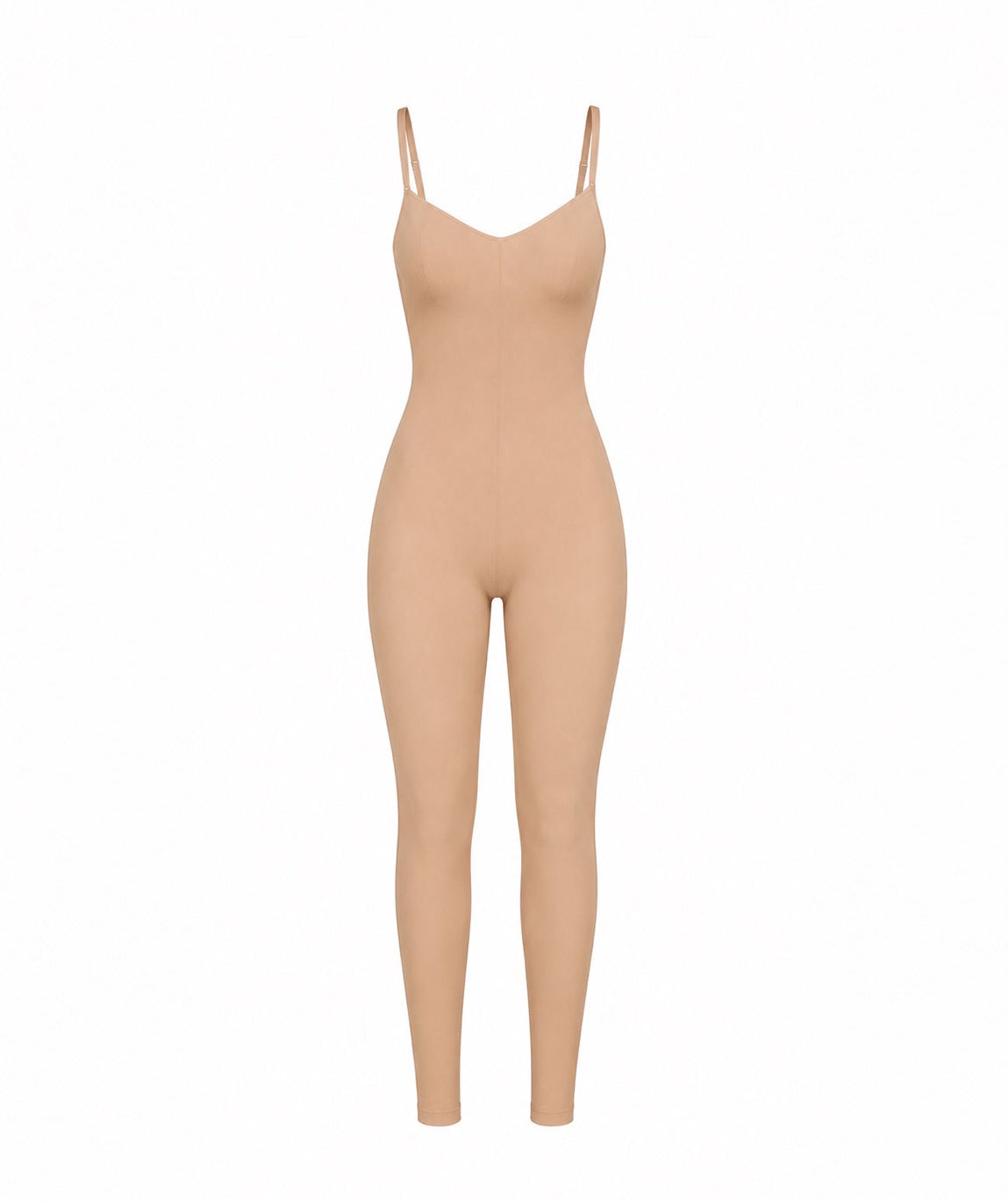 Sculpting Jumpsuit (Cream)