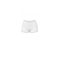V Waist Mini Shorts (White)